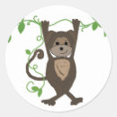 Search for brown monkey stickers Cartoon