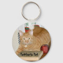 Search for orange kitty cat key rings Ginger