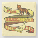 Search for puns coasters For fox sake