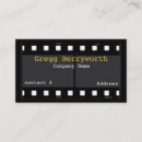 Search for movie business cards Company