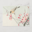 Search for vintage spring flowers postcards Bird