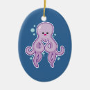 Search for cute octopus christmas tree decorations Kawaii
