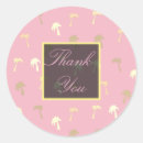 Search for palm tree wedding stickers Thank