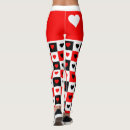 Search for red heart leggings Chic