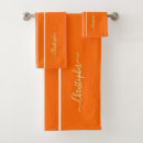 Search for orange stripes bath towels Monogrammed