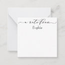 Search for black white note cards A note from