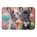 Search for french bulldog bath mats Cute