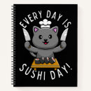 Search for sushi notebooks Adorable