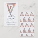 Search for triangle business cards Modern