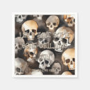 Search for halloween cocktail napkins Skeleton