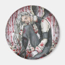 Search for bloody magnets Skull