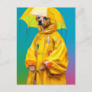Search for raincoat postcards Yellow
