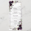 Search for purple and gold menus Bride