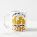 Search for coin collecting mugs Old money