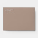 Search for brown wedding envelopes Terracotta