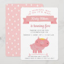 Search for piglet birthday invitations Pink