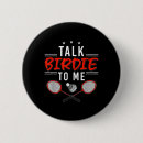 Search for birdies badges Funny badminton