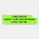 Search for lyme bumper stickers Support