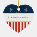 Search for proud star christmas tree decorations Patriotic