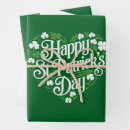 Search for st patricks day wrapping paper Saint