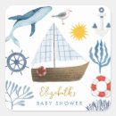 Search for sailor baby shower stickers Boy