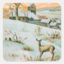 Search for winter landscape stickers Xmas