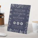 Search for silver welcome wedding signs Modern