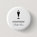 Search for wedding best man badges Typography