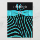 Search for zebra print birthday invitations Girls