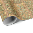 Search for mistletoe wrapping paper Vintage