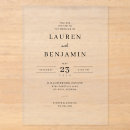 Search for monochrome wedding invitations Minimalist