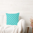 Search for blue polka dot cushions Teal