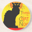 Search for chat coasters Le chat noir