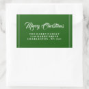 Search for happy green rectangle stickers Merry christmas