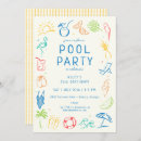 Search for backyard pool party invitations Beach