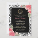 Search for damask graduation invitations floral