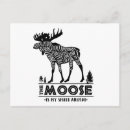 Search for moose silhouette Wilderness