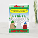 Search for christmas hanukkah cards Menorah