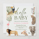 Search for leopard baby shower invitations Elephant