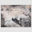 Search for gothic tissue paper Raven