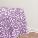 Search for vintage lavender tablecloths Pattern