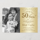 Search for 50 year anniversary invitations Elegant