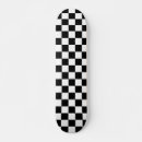 Search for black and white checkered skateboards Checks