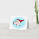Search for pig christmas cards Santa