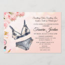 Search for lingerie shower invitations Bra
