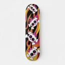 Search for flaming skateboards Skeleton