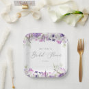 Search for lavender bridal shower plates Elegant
