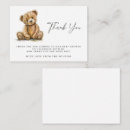 Search for bear baby shower thank you cards Watercolor