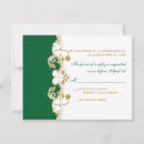 Search for 4 leaf clover 4x5 invitations Shamrocks