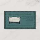 Search for upholstery business cards Refinishing